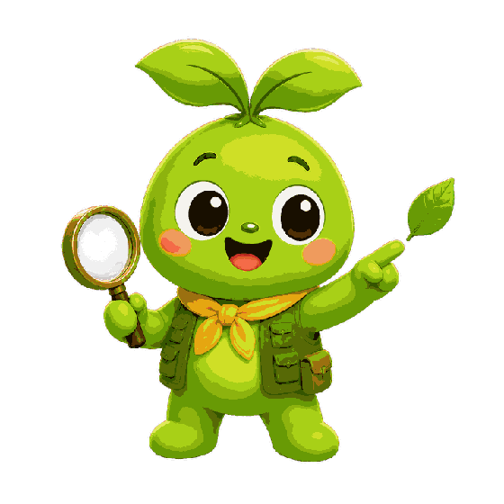 Bloomie dressed as a forest ranger